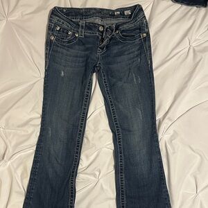 Miss Me Women's Dark Blue Boot Cut Jeans